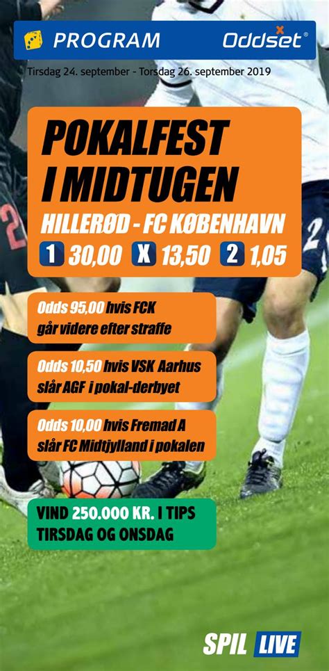 oddset programblad|oddset programbladet 7 dage.